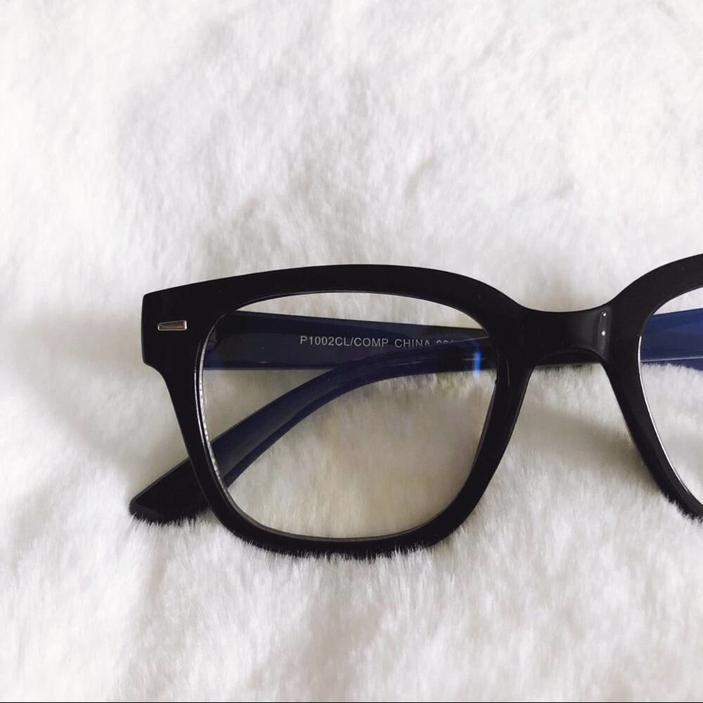 Baker Black Computer Blue Light Glasses - Picture 2 of 12